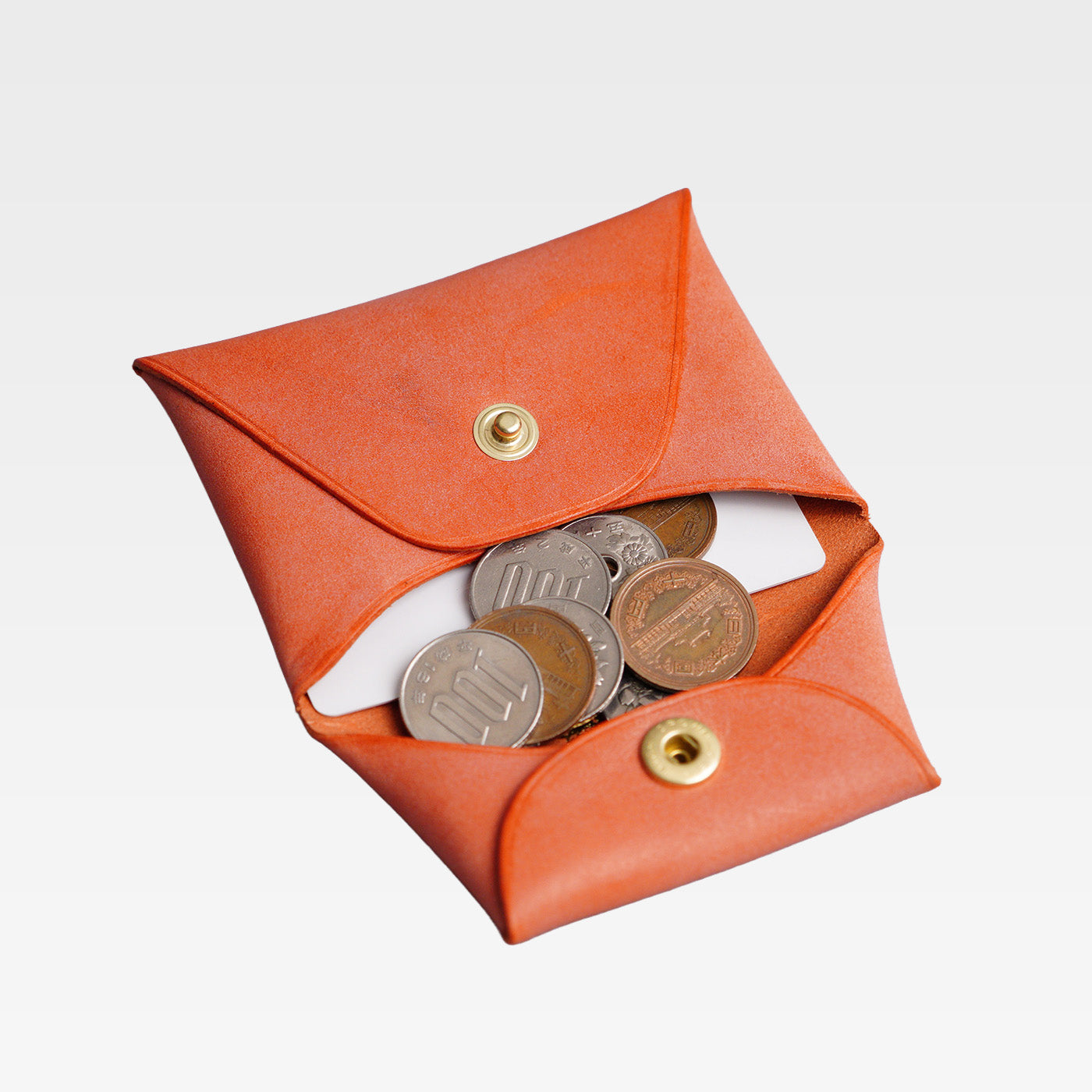 コインケース オレンジ
