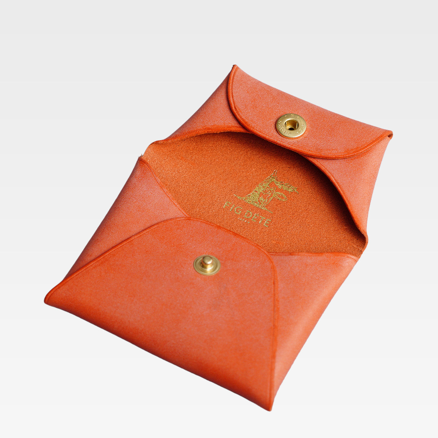 コインケース　オレンジ